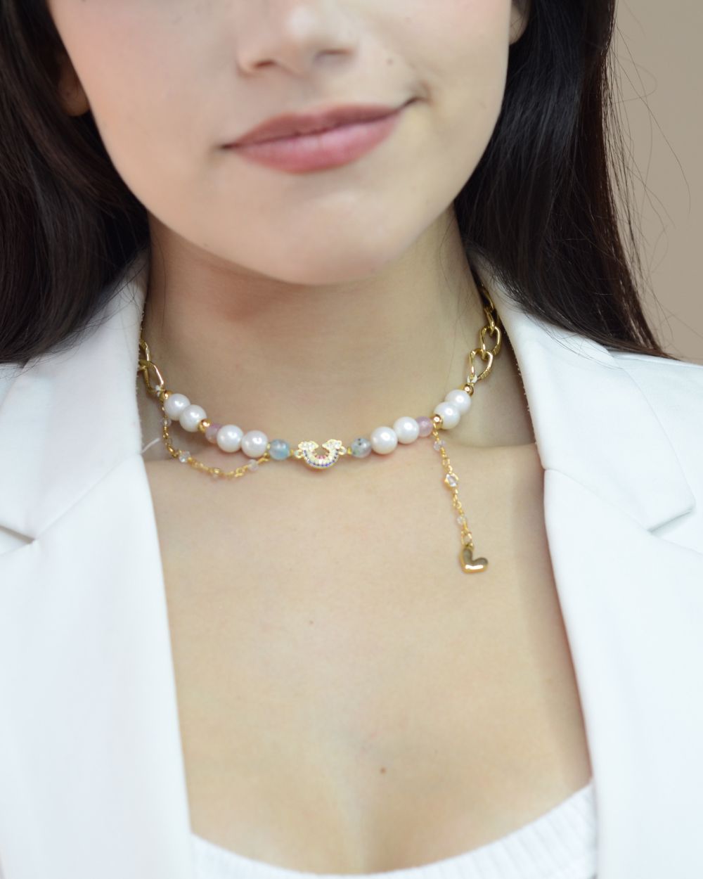 Collar de perlas para mujer