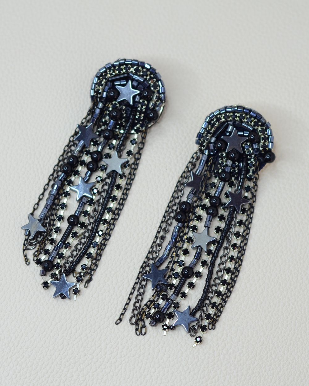 Aretes Rock Stars Negros - Imagen 6