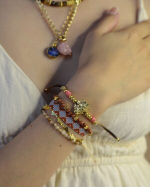 Pulsera Set Indio Dorado
