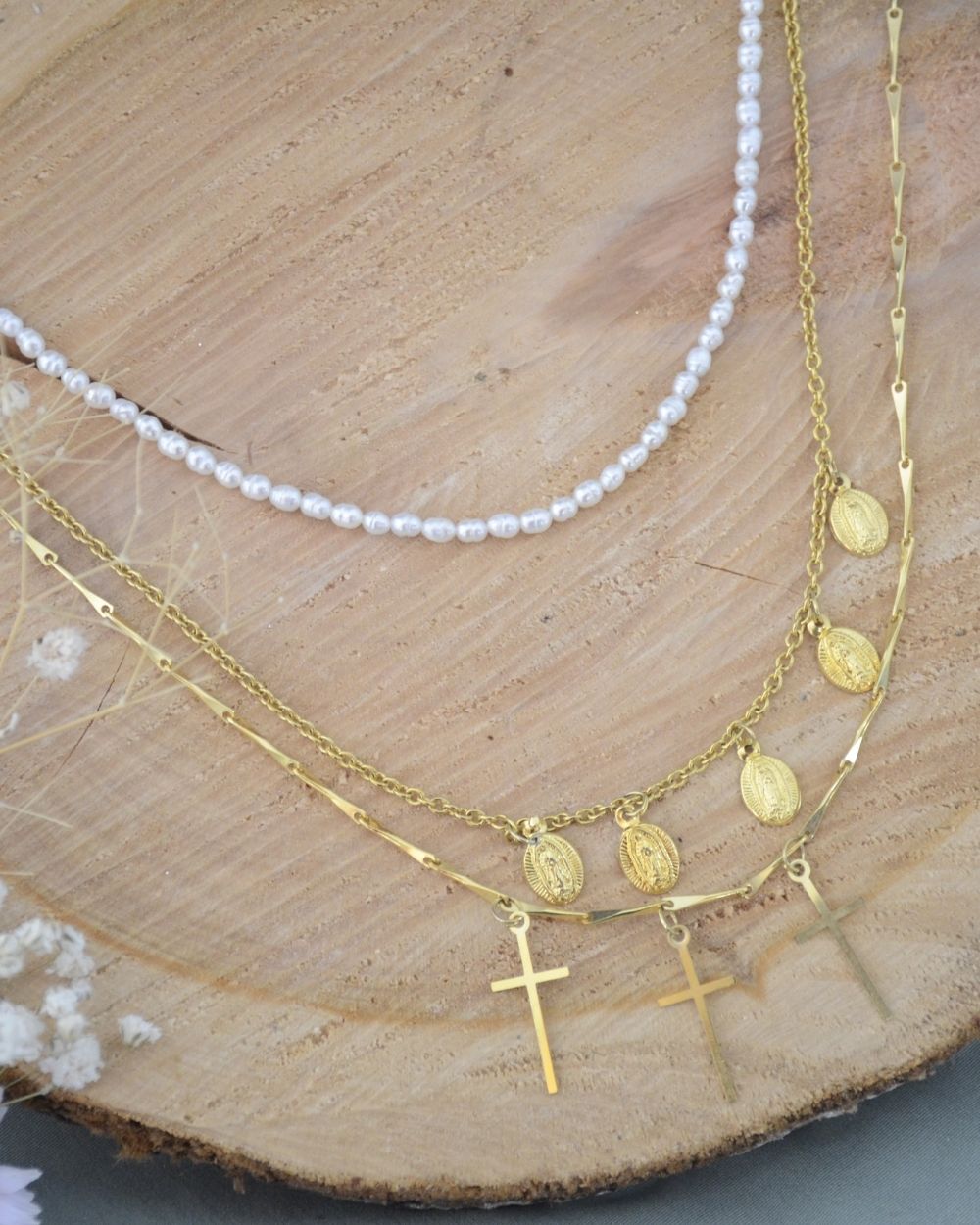 Juego cadena collar