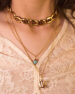 cadena collar concha