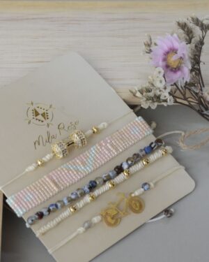 Pulsera Set Libertad Dorada