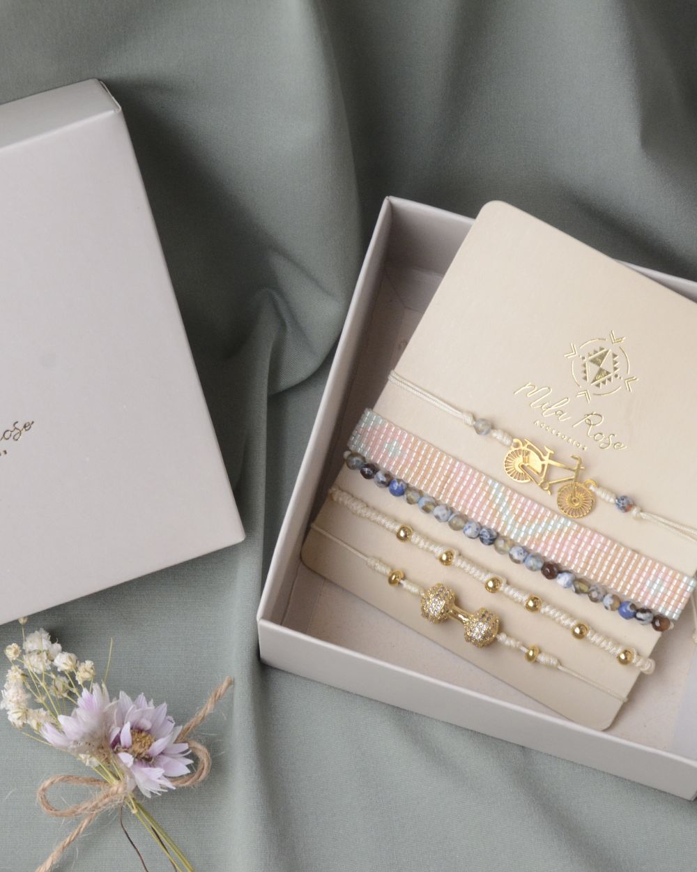 Pulsera Set Libertad Dorada - Imagen 2
