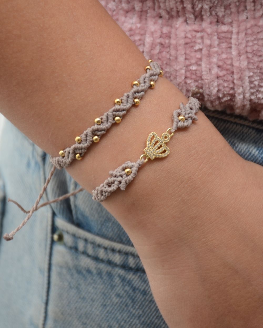 Pulsera Set Tejido Serpiente - Imagen 3