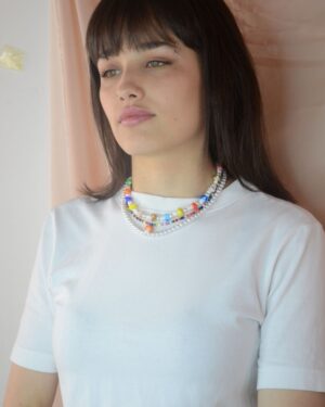 gargantilla collar hongo piedar naturales