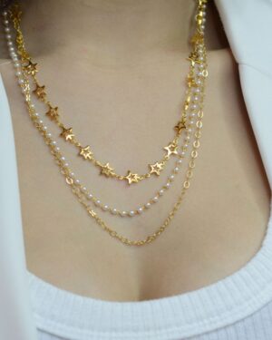 Collar de perlas para mujer