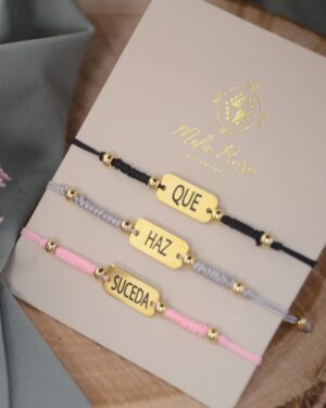 Pulsera de colores