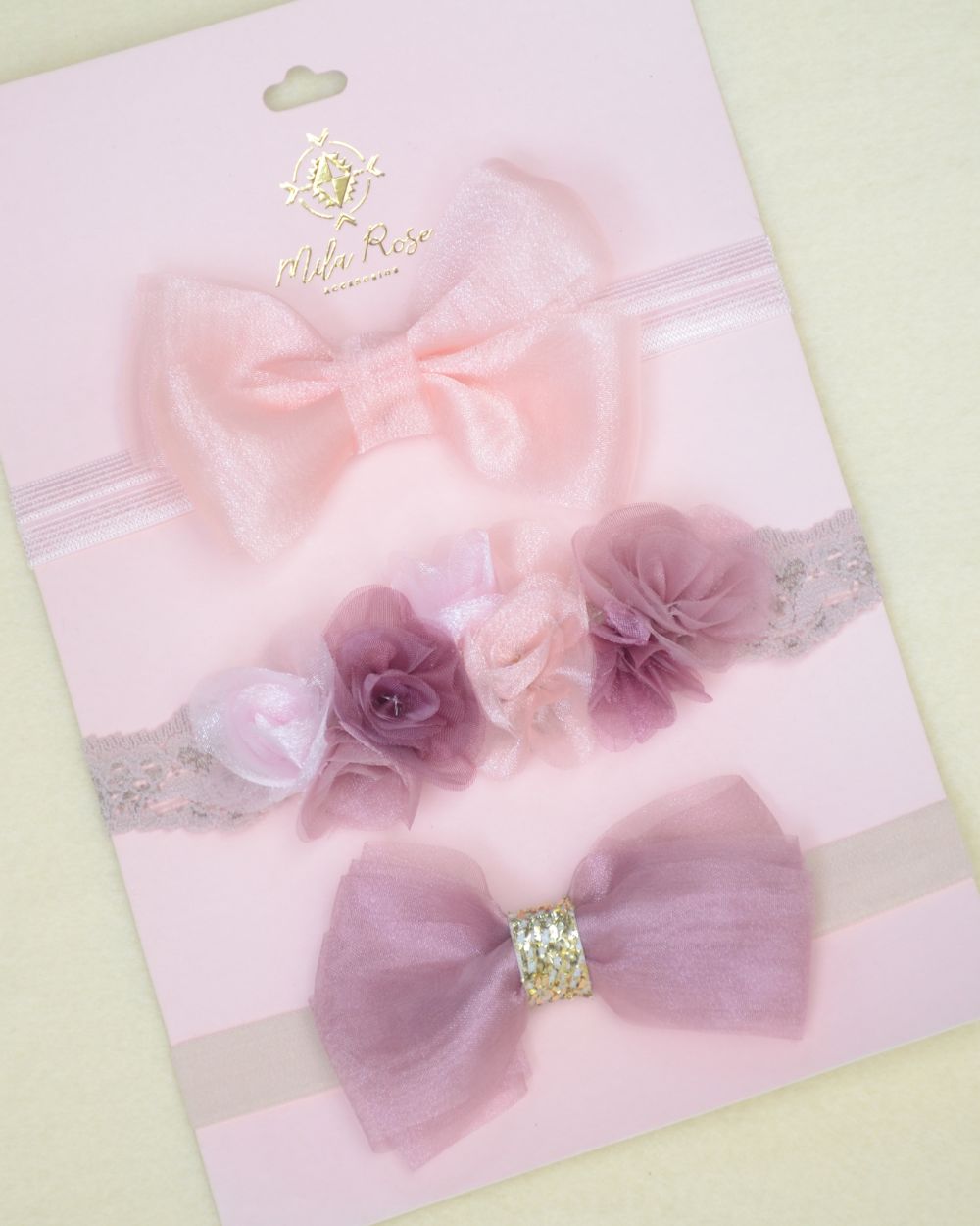 Balacas Set de 3 Organza - Imagen 2