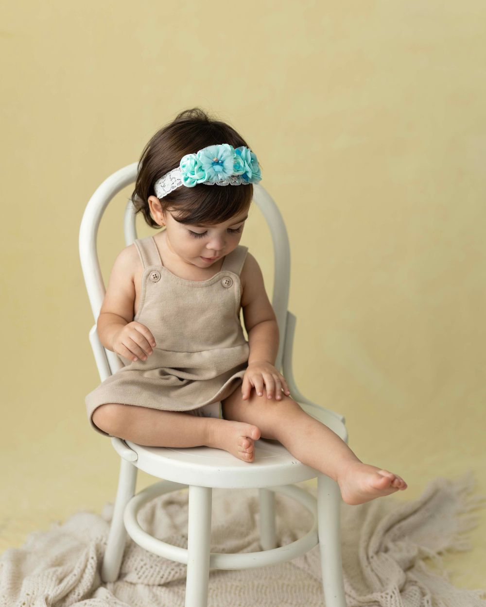 Balaca Tull Brillo Floral - Imagen 4