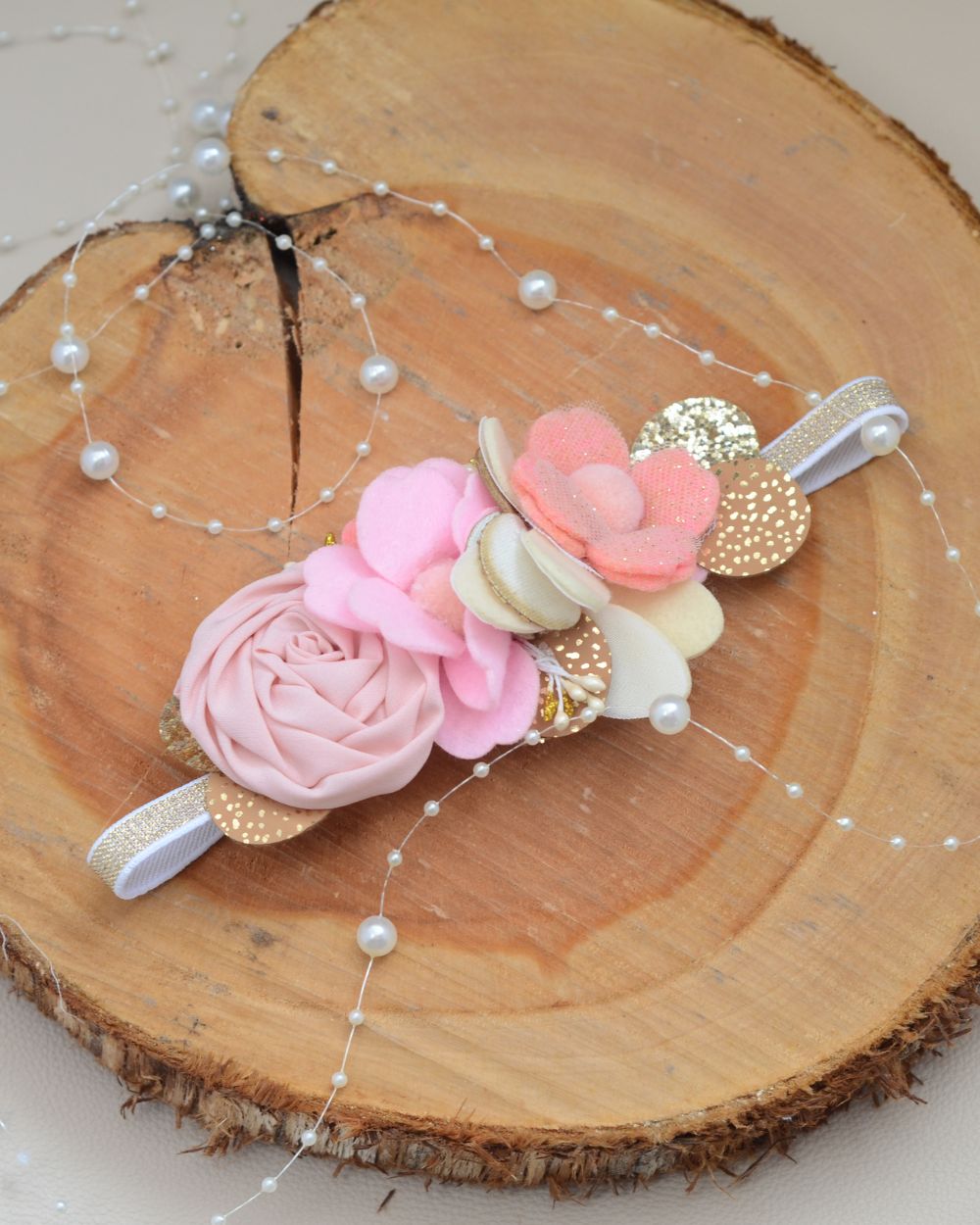 balaca para bebe niña con flores